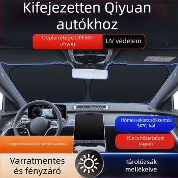 Autó belső első szélvédő napellenzője, kompatibilis Q05, A07, A06 és E07 modellekkel