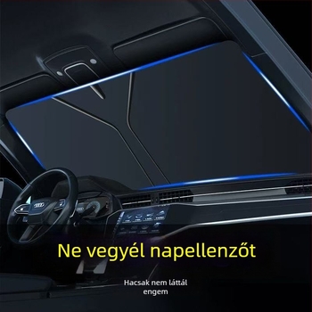 Autó belső első szélvédő napellenzője, kompatibilis Q05, A07, A06 és E07 modellekkel