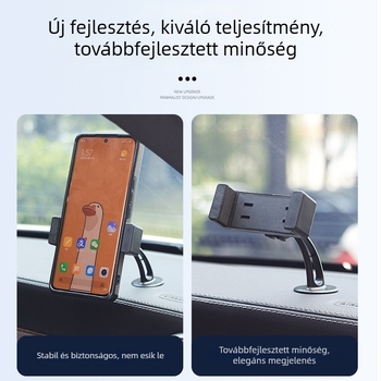 2025-ös új modell autós telefontartó a műszerfal navigációhoz, kiváló minőségű, multifunkcionális, rezgéscsillapító