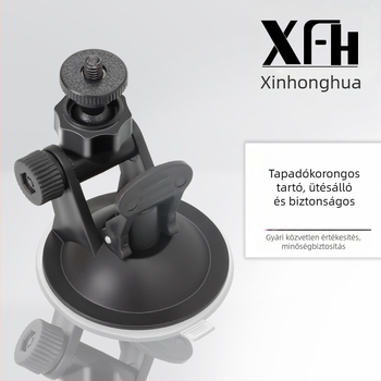 68 mm-es gömbfejű tartó autó visszapillantó tükörhöz, 180°-ban forgatható, DVR/telefon és GoPro kiegészítő
