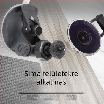 68 mm-es gömbfejű tartó autó visszapillantó tükörhöz, 180°-ban forgatható, DVR/telefon és GoPro kiegészítő