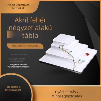Akril ékszerbemutató állvány