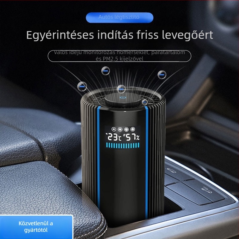 OEM testreszabott autó légtisztító intelligens szenzoros LED kijelzővel