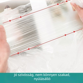Egyszer használatos fürdőtasakok fürdőkádhoz, vastagított utazó fürdőkádakhoz, kényelmes extranagy műanyag tasakok szállodai és otthoni használatra