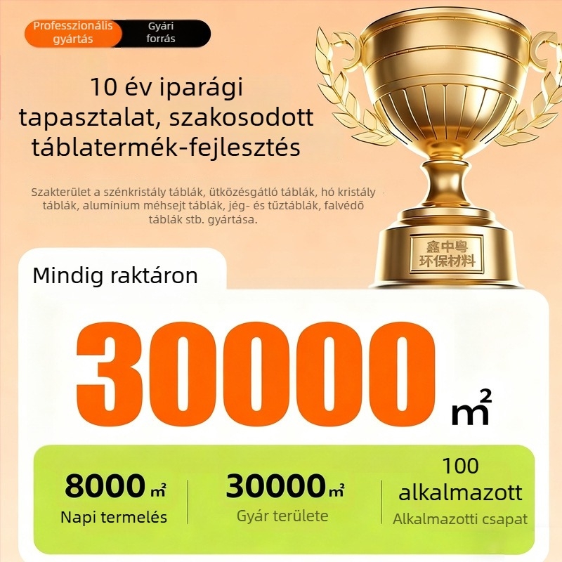 Fali dekorpanel fa mintázatú karbon-kristály felülettel, bambusz-fa rostos rács panel és fém díszítő panel