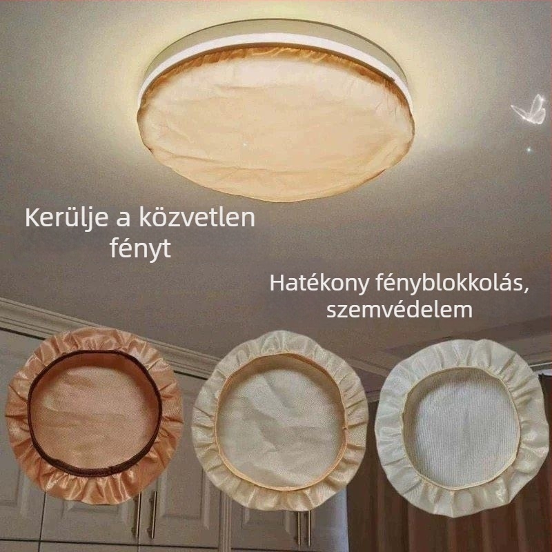 Baba fényblokkoló lámpabúra meleg, lágy fénnyel, szemvédő, hálószoba számára
