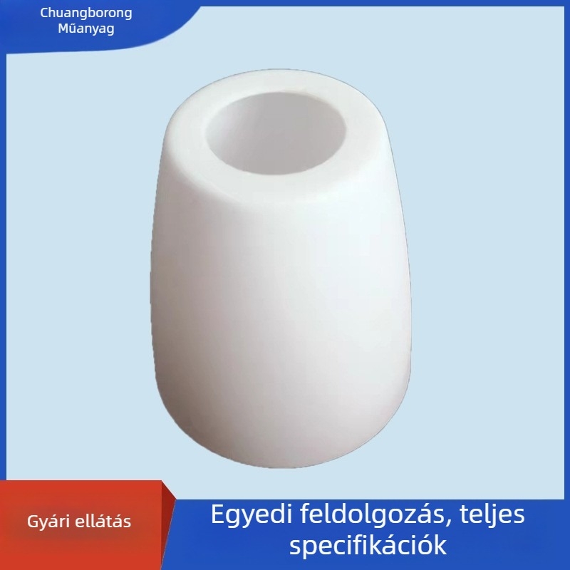 Műanyag lámpabúra világításhoz, sík szájú, középső nyílás 30/42 mm, 100 × 117 mm, E27-es foglalathoz