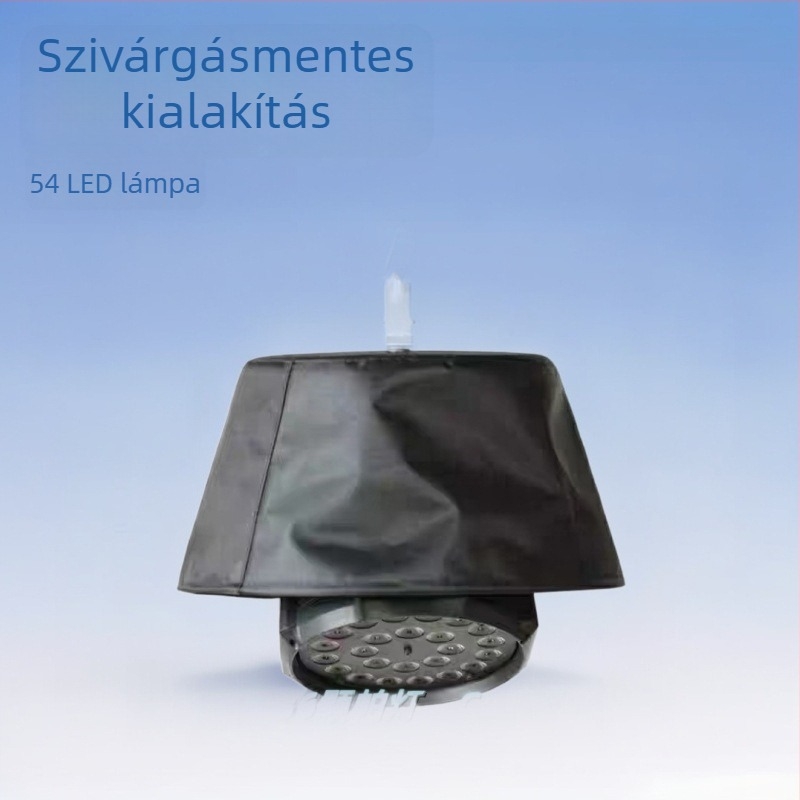 PAR-lámpák esővédő sapkája, szétbontás nélkül, festhető LED-lámpabúra, univerzális sugárzás, mozgófejes lámpa kültéri használathoz