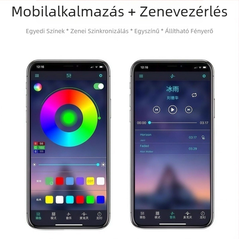 24V RGB színárnyalatú folyó LED-szalag kültéri vízálló, epoxival töltött, integrált tápegységgel