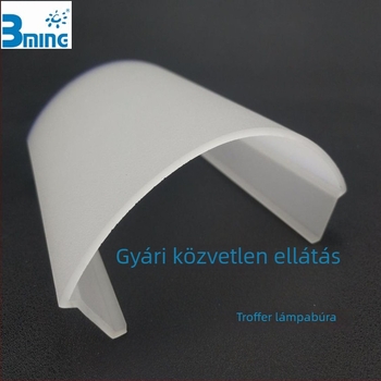 PC/PMMA extrudált lámpabúra Troffer- és grille világításhoz, személyre szabott formakészítés