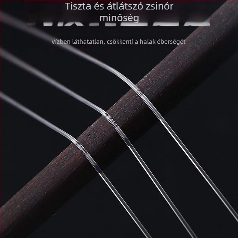 Nylon fő horgász damil, puha, nyúlásmentes, átlátszó gyöngyfűző damil DIY, több színben