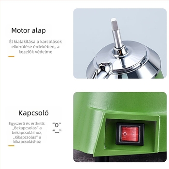 Elektromos citrusfacsaró citromhoz, mangóhoz és narancshoz – nagy átmérőjű betöltőnyílás, kereskedelmi használat