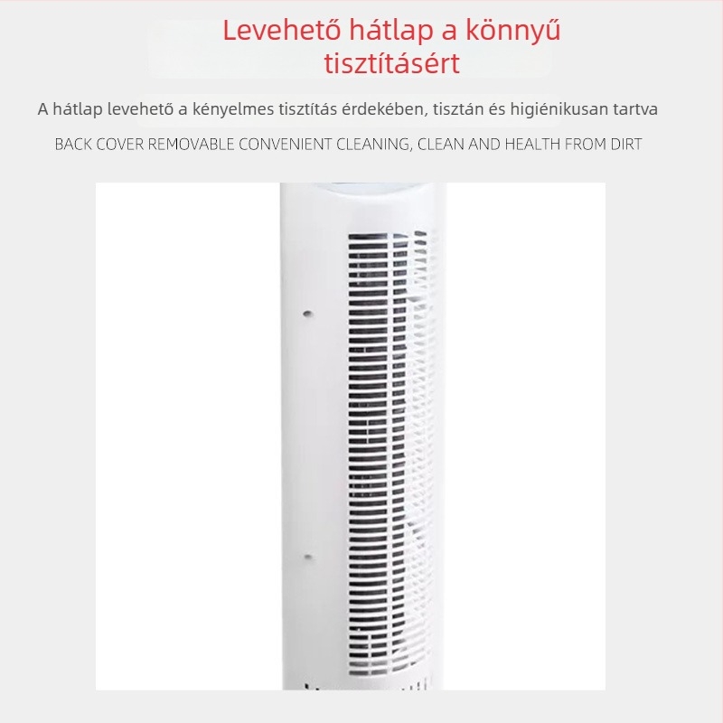 Lapát nélküli toronyventilátor, otthoni használatra, csendes és energiatakarékos