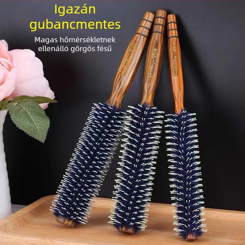 Körkörös hajkefe fodrászati stílushoz — göndörítés és festés, otthoni használatra, férfiak és nők számára