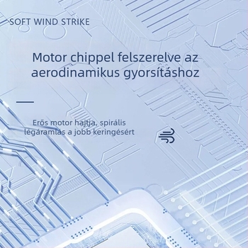 Légáramló ventilátor, 2-in-1 asztali és padlón használható oszcilláló ventilátor, konvekciós ventilátor