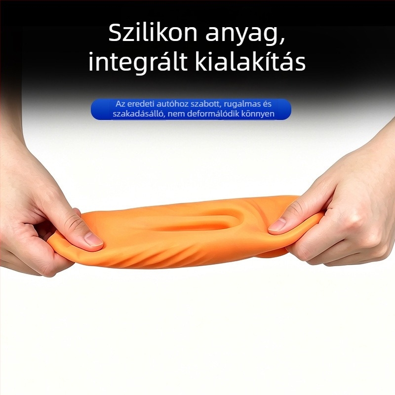 Zhijie V9 középkonzolhoz tervezett szilikon vezeték nélküli töltőpad, V9-hez készült csúszásmentes belső autó kiegészítő