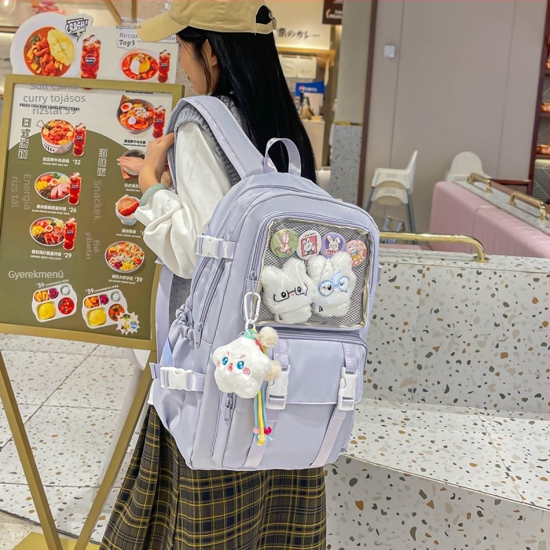 Japán stílusú Ita hátizsák, nagy kapacitású diákok és egyetemisták számára, merch tárolására anime rendezvényeken