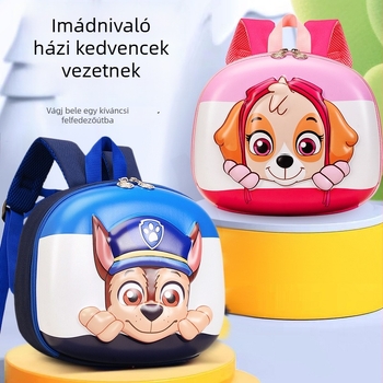 2025-ös új óvodai hátizsák gyerekeknek, uniszex, aranyos rajzfilm dizájn, két vállpánttal