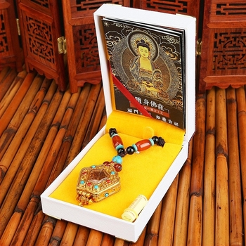 Nyitható Gabu doboz Buddha doboz áttetsző akrilablakkal