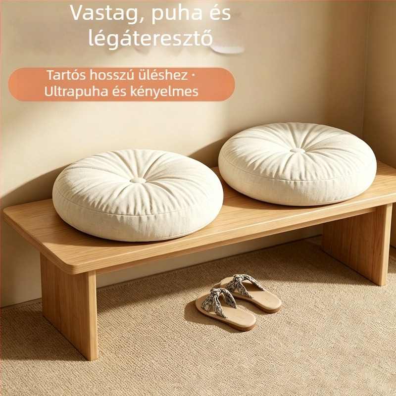 Japán stílusú futon párna, tatami matrac, nappali és hálószoba padlóhoz, vastag alátét