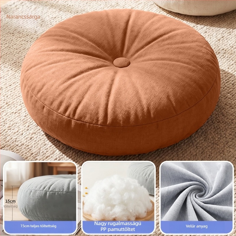 Japán stílusú futon párna, tatami matrac, nappali és hálószoba padlóhoz, vastag alátét
