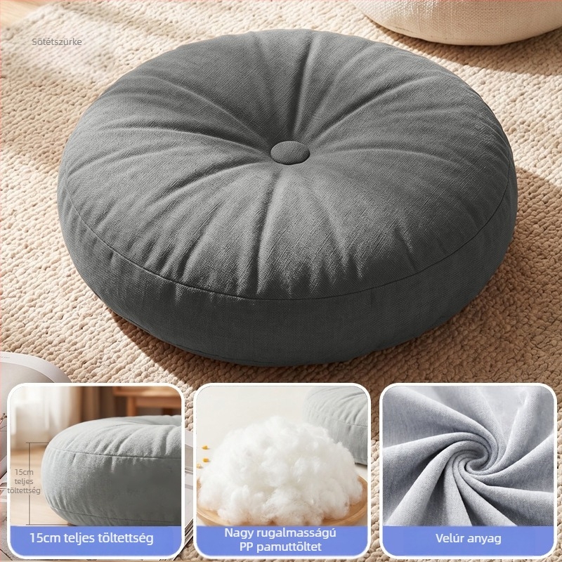 Japán stílusú futon párna, tatami matrac, nappali és hálószoba padlóhoz, vastag alátét