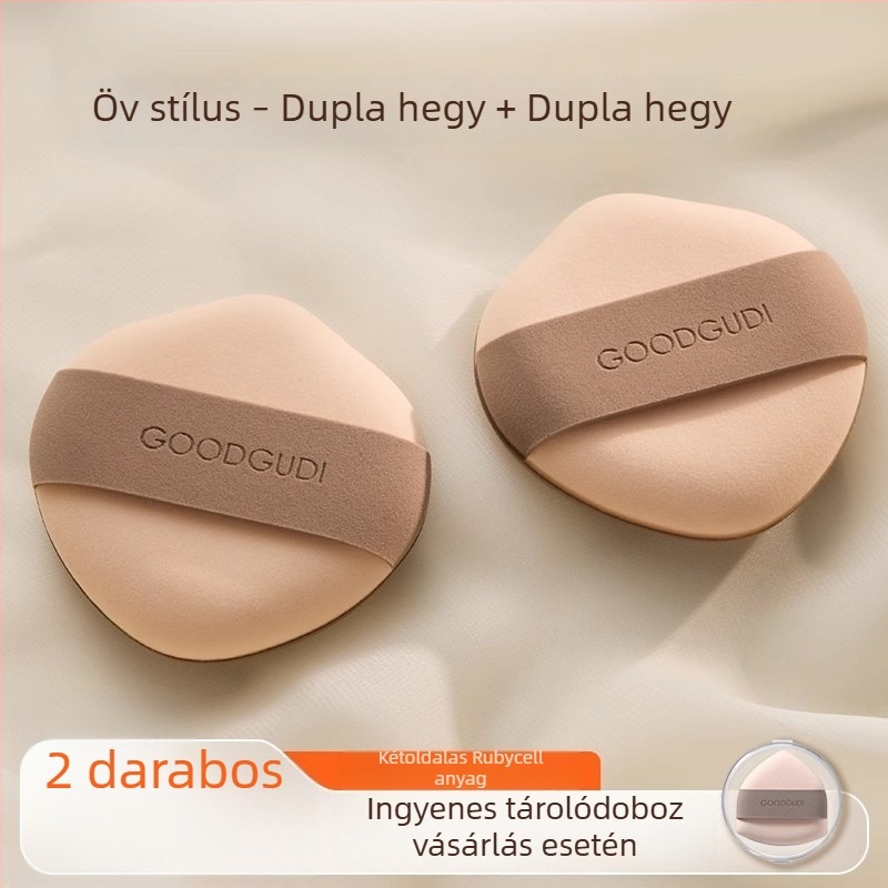 Goody kétoldalas alapozó puff, ultra-puha, nedves és száraz felvitelre