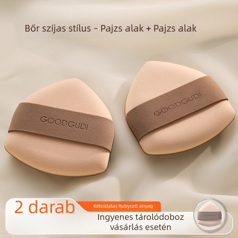 Goody kétoldalas alapozó puff, ultra-puha, nedves és száraz felvitelre