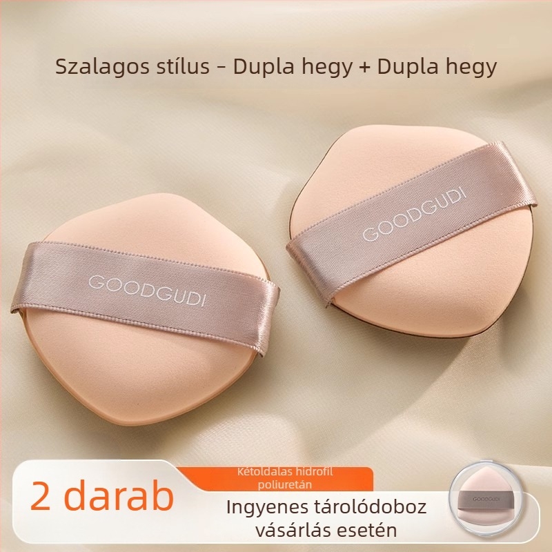 Goody kétoldalas alapozó puff, ultra-puha, nedves és száraz felvitelre