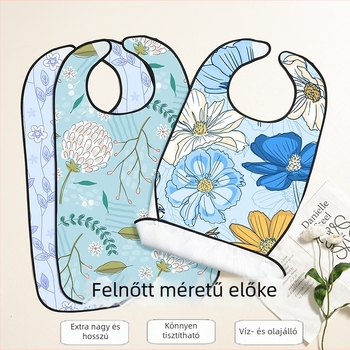 Vízálló etető kötény felnőtteknek