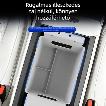 NIO ES9 középkonzolhoz szilikon tároló és csúszásmentes matrica – autó belső kiegészítő