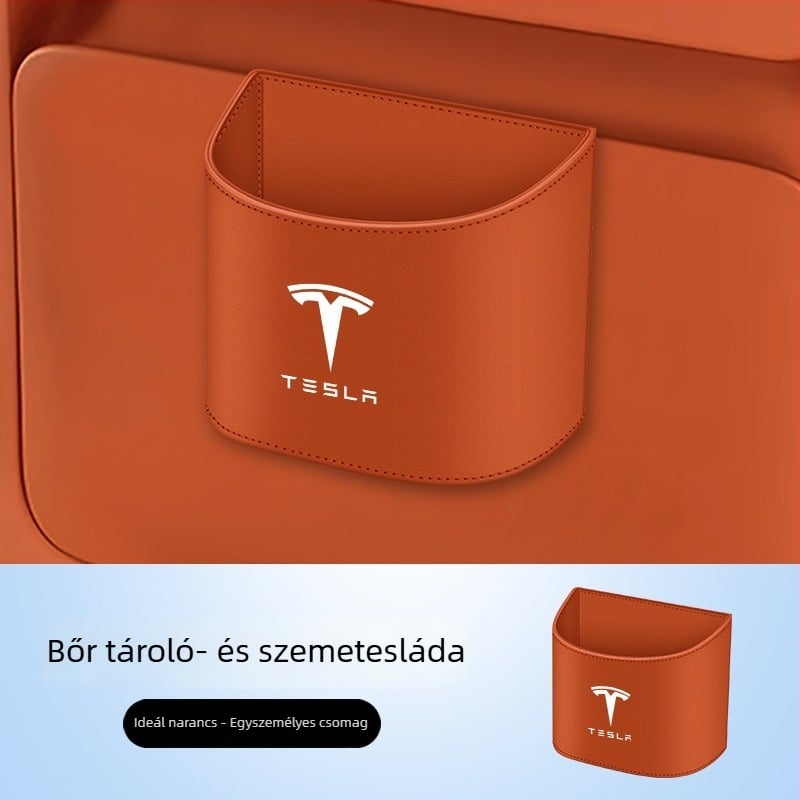 Tesla Model 3/Model Y/Model X/Model S autóhoz készült belső tárgyak tárolója és szemetes