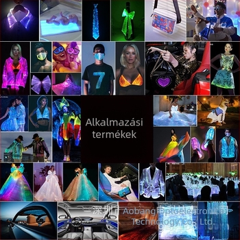 Kézzel készített DIY világításhoz optikai szálas szövet — világító függönyök és világítási elemek