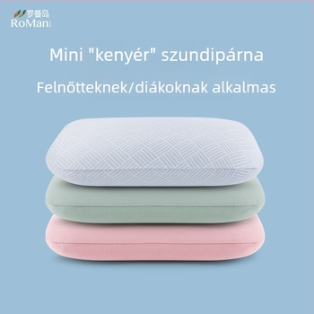 Természetes latex párna – hordozható, kompakt párna a szünetekhez az iskolában (gyerekeknek)
