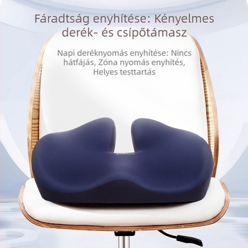 Memóriás ülőpárna irodai használatra, nyáron lélegző, ergonómikus ülőpárna