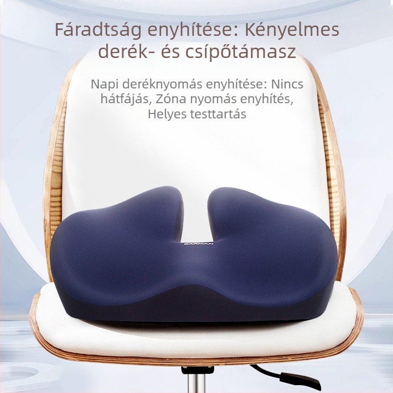 Memóriás ülőpárna irodai használatra, nyáron lélegző, ergonómikus ülőpárna