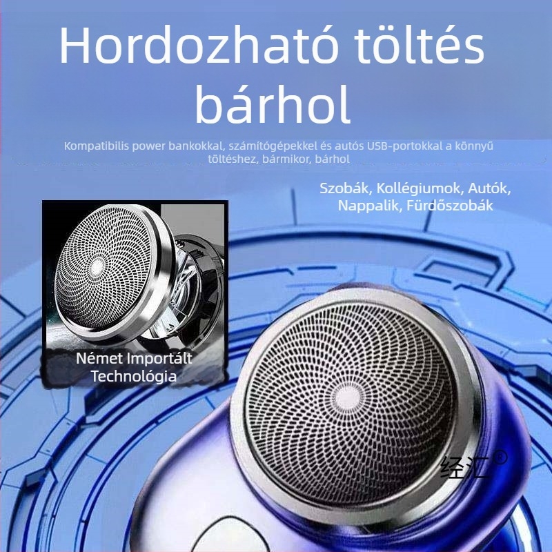 Férfiak számára elektromos borotva, kompakt mini borotva, 2026-os új modell