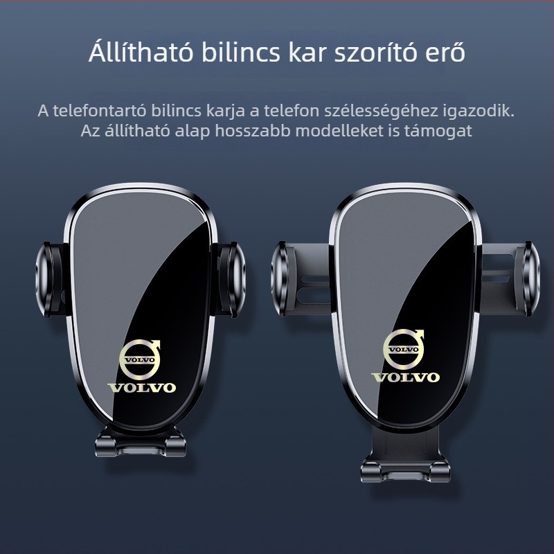 Volvo navigációs telefon-tartó XC60, XC90, S90, V90, XC40, S60, V60