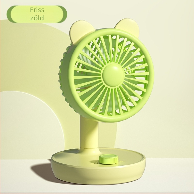 USB-s töltésű asztali mini ventilátor – hordozható utazáshoz, irodába és kollégiumba
