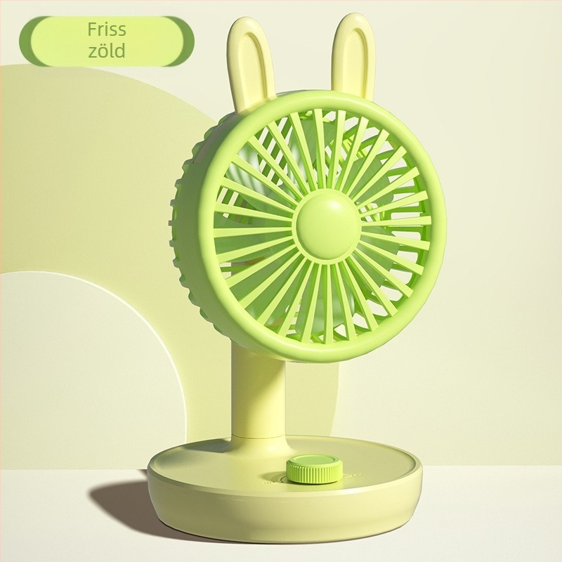 USB-s töltésű asztali mini ventilátor – hordozható utazáshoz, irodába és kollégiumba