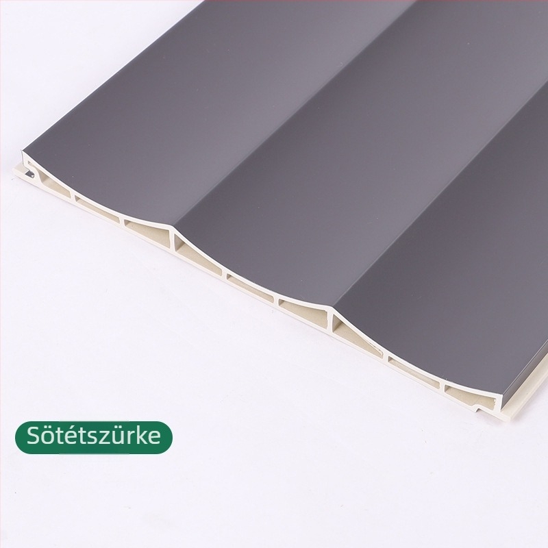 Bambusz rostból készült hullámpanel belső ívelt ívvel, WPC díszpanel falakhoz és mennyezetekhez