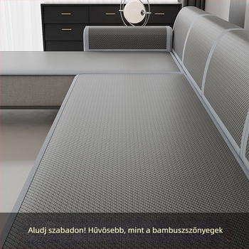Ice Silk kanapé párna – nyáron hűsítő, csúszásmentes, vastabb huzat, modell 2025
