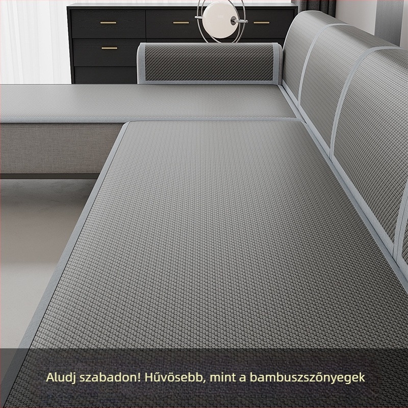 Ice Silk kanapé párna – nyáron hűsítő, csúszásmentes, vastabb huzat, modell 2025