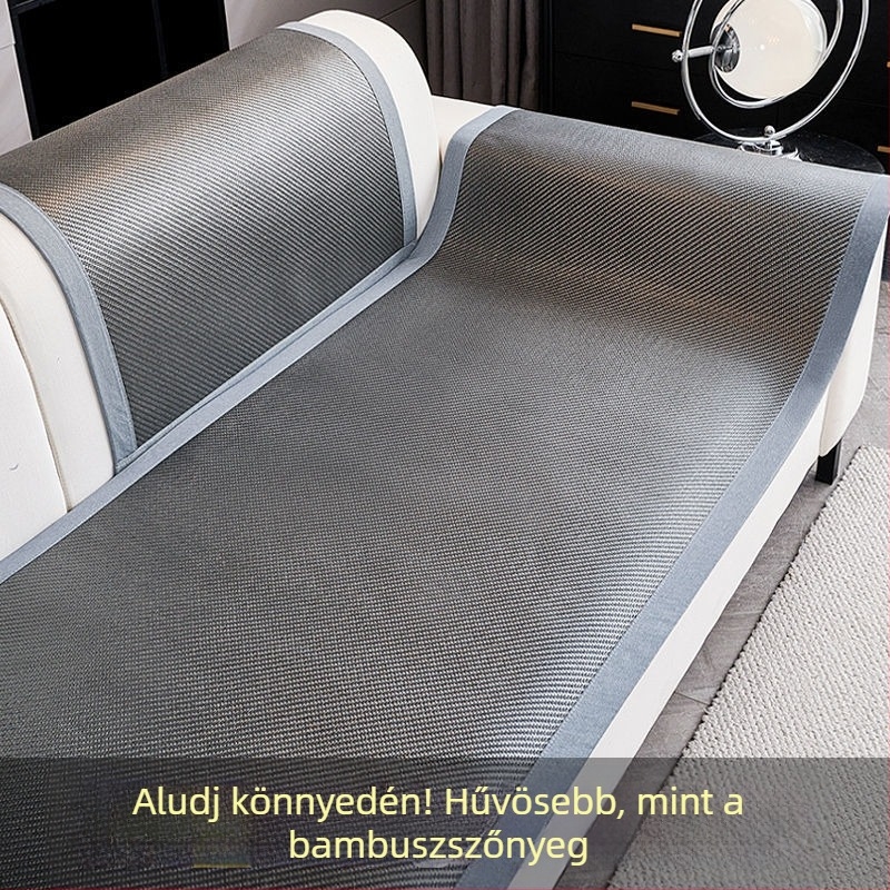 Ice Silk kanapé párna – nyáron hűsítő, csúszásmentes, vastabb huzat, modell 2025