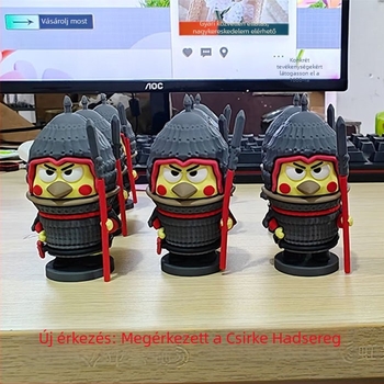 Gyanta figura IKUN Chicken General autódekorációhoz