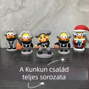 Gyanta figura IKUN Chicken General autódekorációhoz