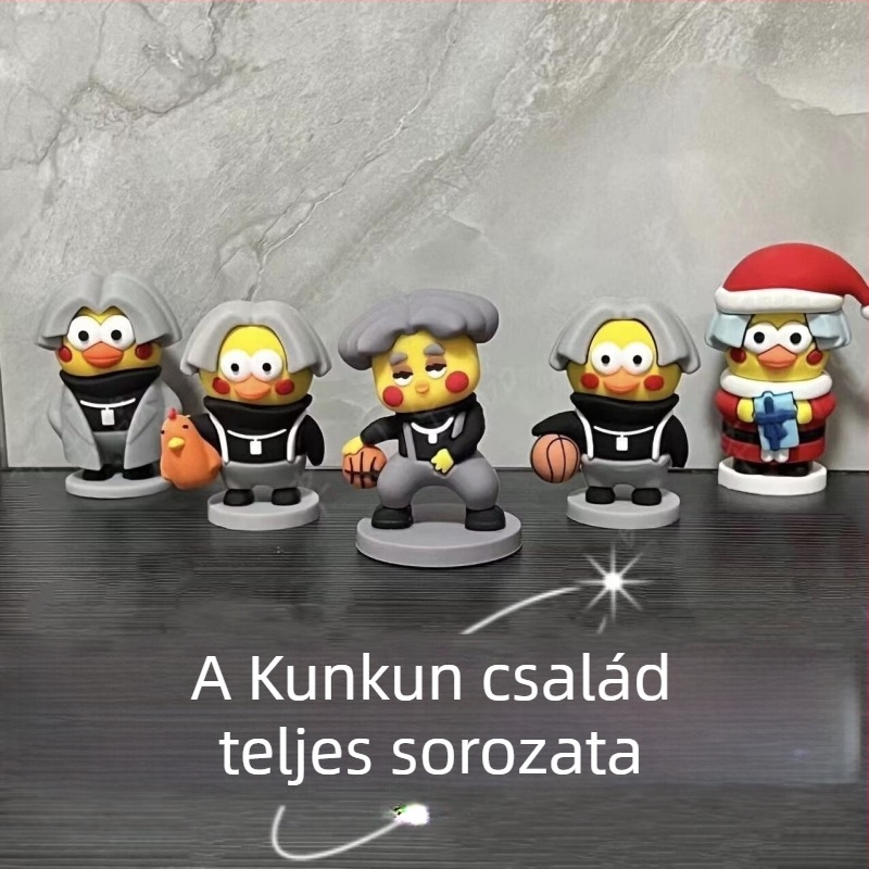 Gyanta figura IKUN Chicken General autódekorációhoz