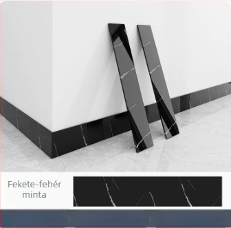 Öntapadós PVC lábazati szegély, falikép, sarkvédő csík, ablakpárkány, vízálló csempe matricák