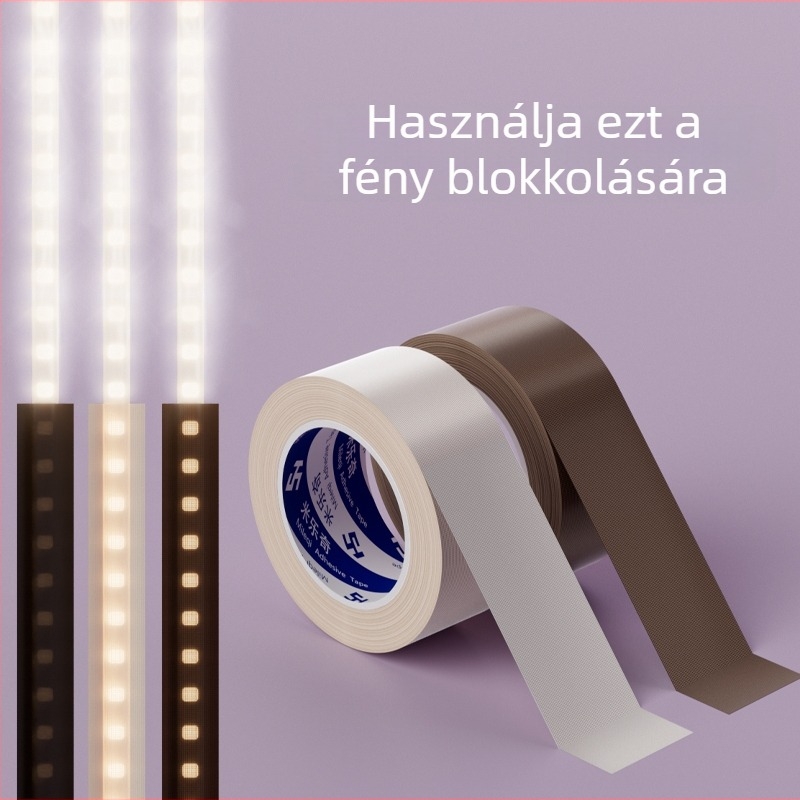 LED szalag anti glare szigetelő film, lágy fényű védőburkolat LEDcsőhéjhoz, hőálló
