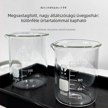 Biológiai enzimás terápiás eszközkészlet, ventilláris alakú gyapjú sörtés kefe, üvegbéka, mérőedény, arc tisztító kefe